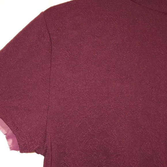 Maroon dress with pockets - Picture 3 of 3